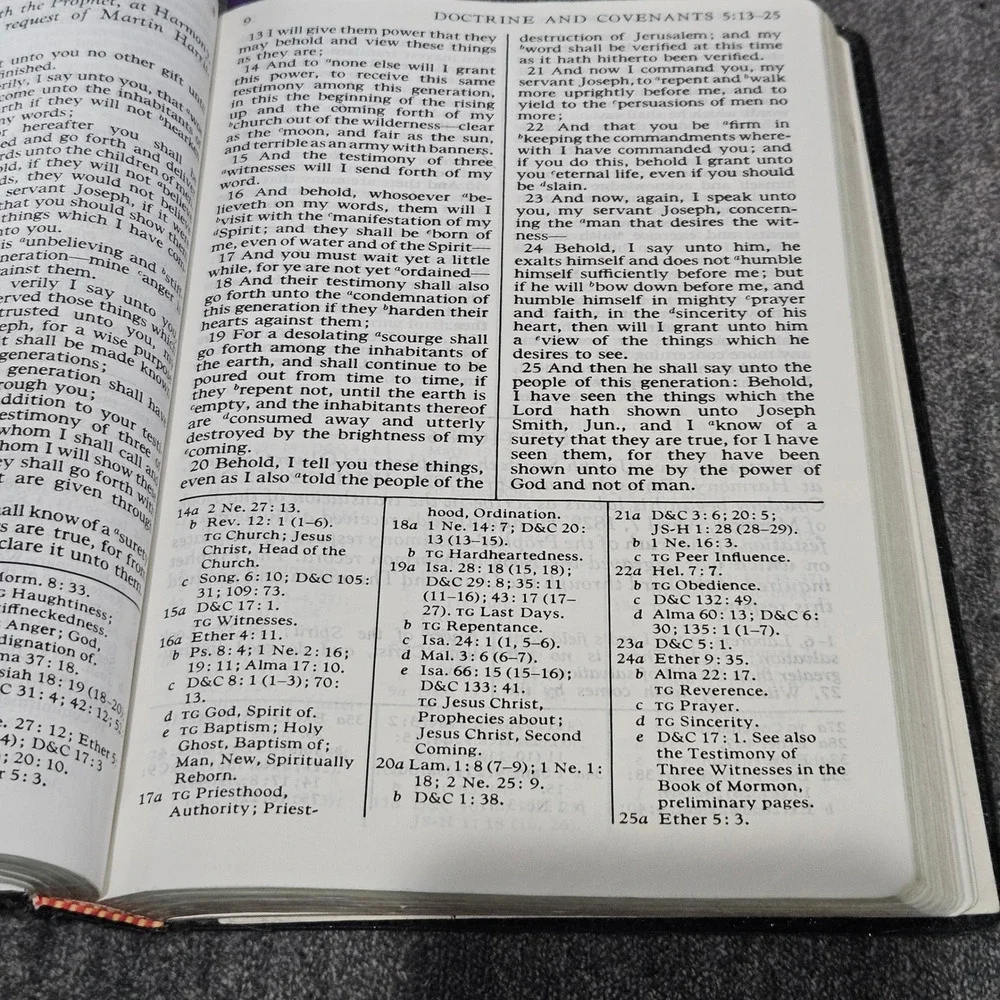 LDS Triple Combination 1981 Book of Mormon Doctrine Covenants Pearl‎ Great Price